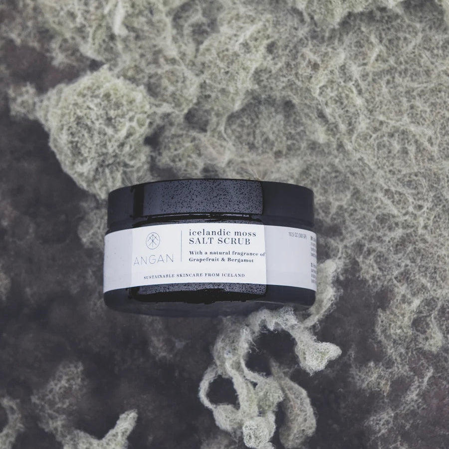 ANGAN Icelandic Moss Salt Scrub