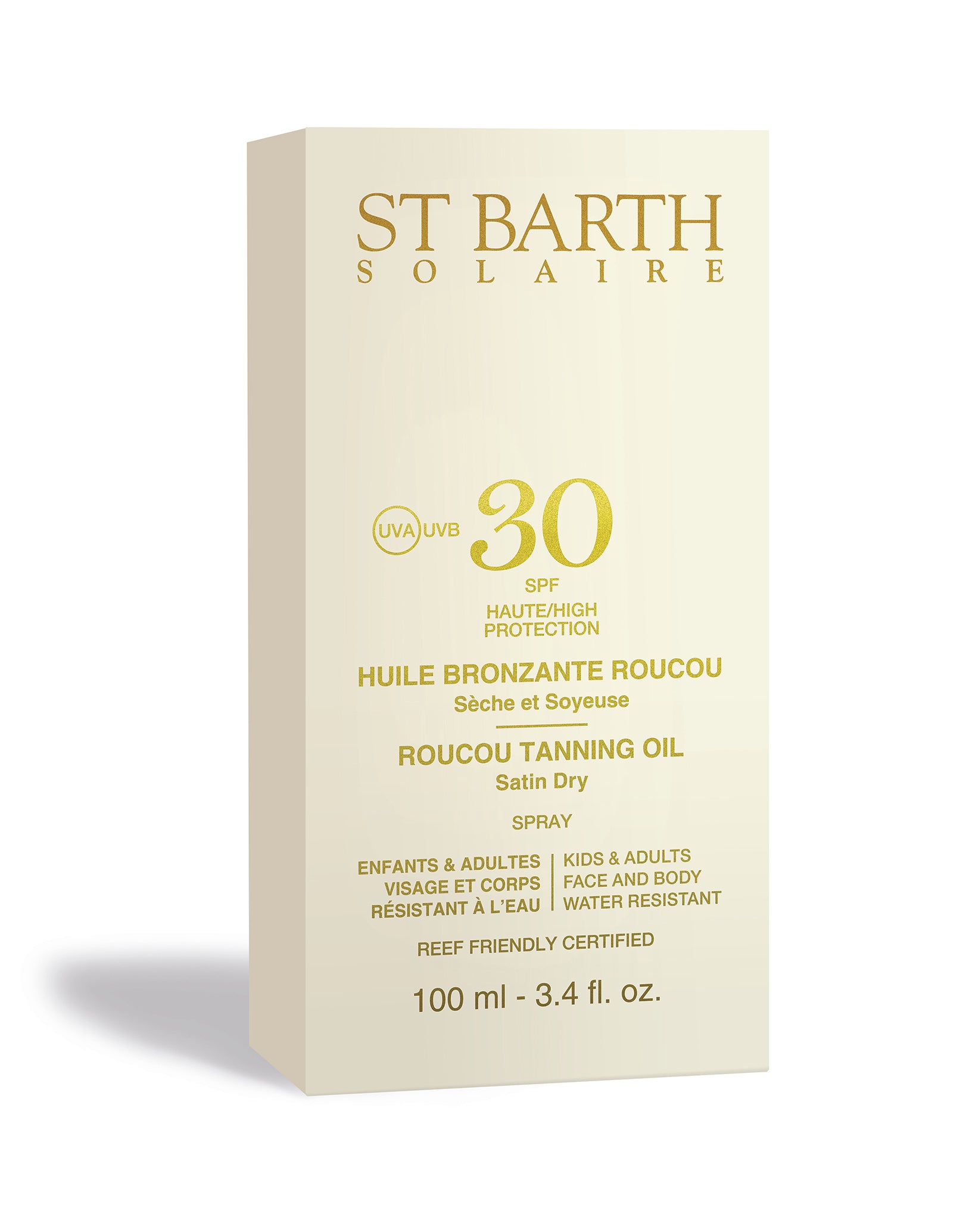 Roucou Bräunungsöl Gesicht & Körper SPF 30 UVA/UVB