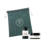 2 Pack Seaweed Bath Salt 100 gr + Icelandic Moss Salt Scrub 100 gr