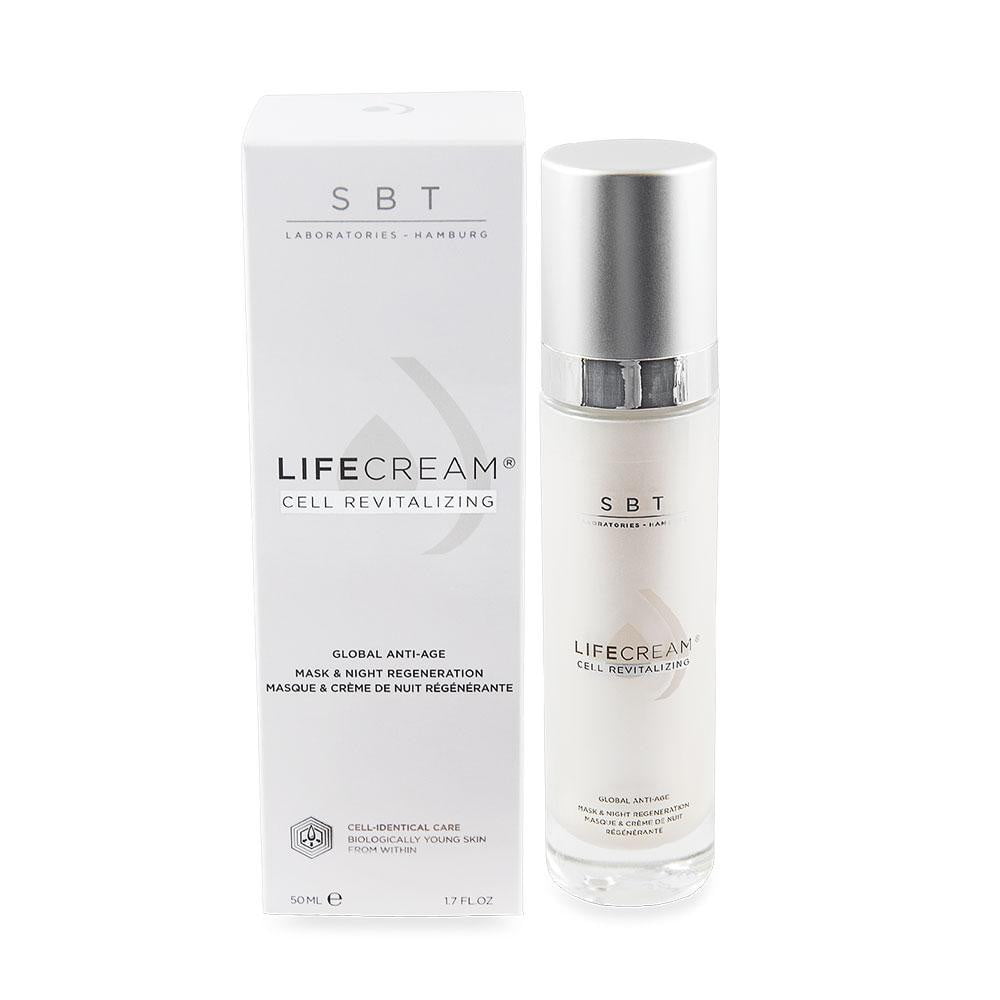 Globale Anti-Aging Creme Maske & Nachtcreme 100% Silikonfrei mit Cell Life Serum - Face Cream - SBT - NISHES