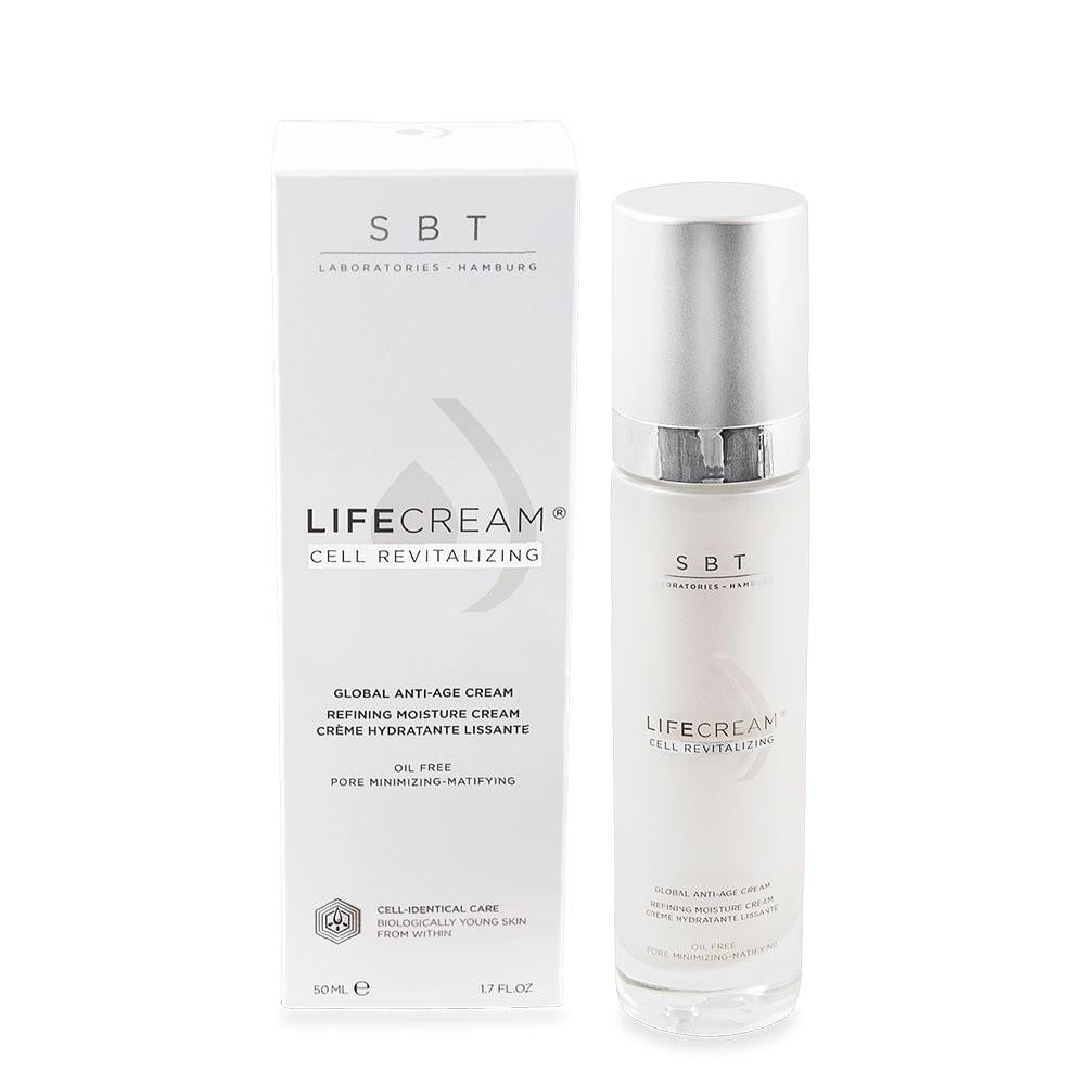 Globale Anti-Aging Creme Oilfree 100% Silikonfrei mit Cell Life Serum - Face Cream - SBT - NISHES