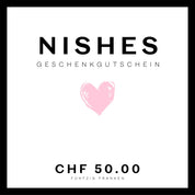 NISHES Geschenkgutscheine - [product_type] - NISHES - NISHES