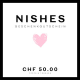 NISHES Geschenkgutscheine